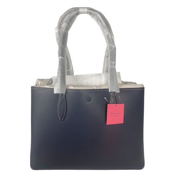 SOLD KATE SPADE ALL DAY LARGE TOTE, Blazer Blue - Picture 3 of 13